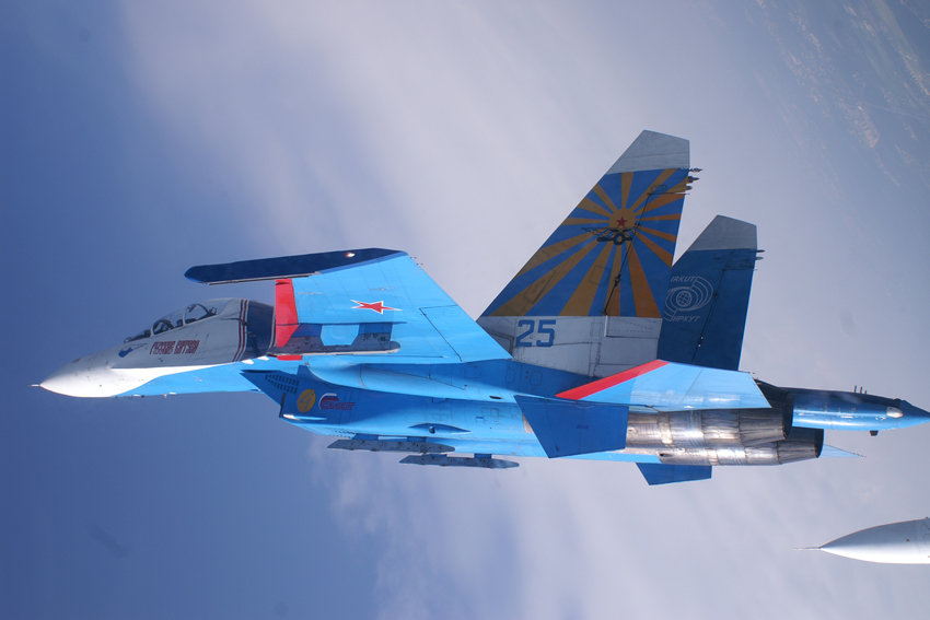 Су-27УБ Русские витязи