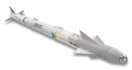 Набор ракет класса "воздух-воздух" и "воздух-поверхность" для моделей типа Су-27 (7 шт.)